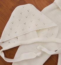 Cargar imagen en el visor de la galería, Conjunto hilo 0 a 6 mes Blanco | Primavera Verano