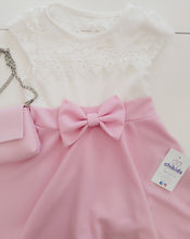 Cargar imagen en el visor de la galería, Vestido+bolso &quot;Zahora&quot; rosa empolvado 4/14 años