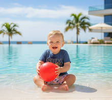 Cargar imagen en el visor de la galería, Conjunto pantalón "Peces" 6 a 24 mes | Calamaro