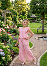 Cargar imagen en el visor de la galería, Conjunto "Adonaya" rosa 2 a 12 años ref:s5638| primavera verano