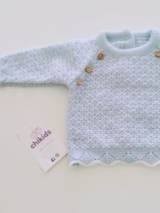 Conjunto 3 piezas 1690 celeste 0 a 6 meses