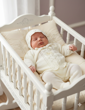 Cargar imagen en el visor de la galería, Conjunto hilo 00 a 3 meses crudo| Primavera Verano