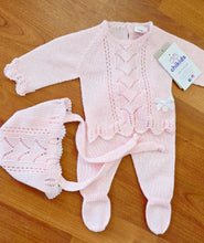 Cargar imagen en el visor de la galería, Conjunto hilo 00 a 3 meses Rosa | Primavera Verano