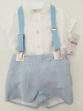 Cargar imagen en el visor de la galería, Conjunto pantalon  "Leonor" verde 6  a 36 meses | Ceremonia Primavera Verano