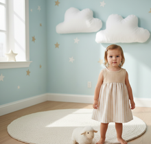 Cargar imagen en el visor de la galería, Vestido "Delhi" 2 a 6 años melocotón | Calamaro