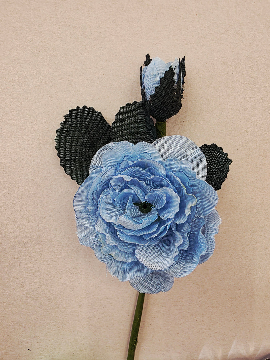 Flor flamenca infantil celeste