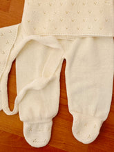 Cargar imagen en el visor de la galería, Conjunto hilo 0 a 6 mes crudo | Primavera Verano