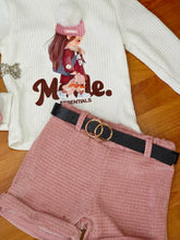 Cargar imagen en el visor de la galería, Conjunto con bolso &quot;Model&quot; rosa 4 a 14 años