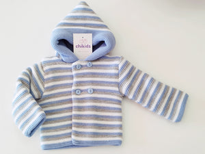 Conjunto "San Francisco" celeste 1 a 6 meses