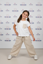 Cargar imagen en el visor de la galería, Conjunto "Ona" 4 a 14 años marfil