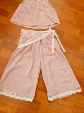 Cargar imagen en el visor de la galería, Conjunto 3 piezas "Sulayma" rosa 2 a 12 años  ref:nd9201- Primavera Verano