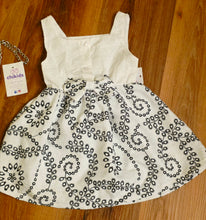 Cargar imagen en el visor de la galería, Vestido+bolso "black" 2 a 12 años ref 5263