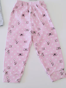 Pijama "Gatita" gris 1 a 5 años