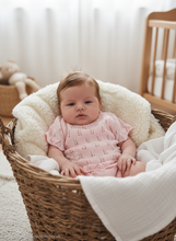 Cargar imagen en el visor de la galería, Conjunto de hilo rosa 00 a 3 meses ref 640 | Primavera verano