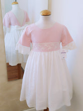 Cargar imagen en el visor de la galería, Vestido "Leonor" rosa 2 a 12 años | Ceremonia Primavera Verano