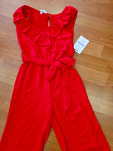 Cargar imagen en el visor de la galería, Mono rojo 4 a 14 años "Nerea" | Colección primavera / verano