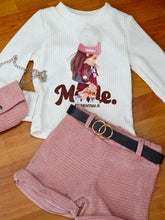 Cargar imagen en el visor de la galería, Conjunto con bolso &quot;Model&quot; rosa 4 a 14 años