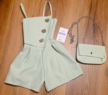 Cargar imagen en el visor de la galería, Mono 2 piezas verde agua