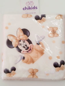 Gasa 65*65 cm Minnie marfil