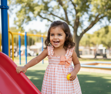 Cargar imagen en el visor de la galería, Vestido "cuadros" 3 a 6 años | Calamaro