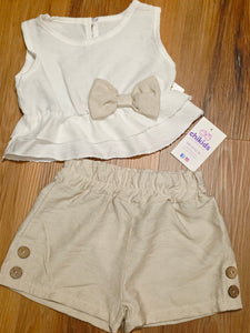 Conjunto "Alis" marfil 2 a 12 años