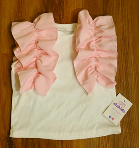 Conjunto "Ainara" 4 a 14 años rosa