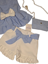 Cargar imagen en el visor de la galería, Conjunto "Bali" azul 2 a 12 años