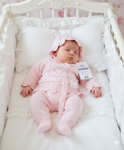Cargar imagen en el visor de la galería, Conjunto hilo 00 a 3 meses Rosa | Primavera Verano