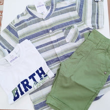 Cargar imagen en el visor de la galería, Conjunto 3 piezas &quot;Birth&quot; verde 4/12 años