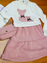 Cargar imagen en el visor de la galería, Vestido con bolso &quot;ositos&quot; 4 a 14 años