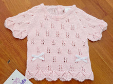 Cargar imagen en el visor de la galería, Conjunto de hilo rosa 00 a 3 meses ref 640 | Primavera verano