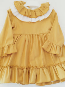 Vestido mostaza último 2 años