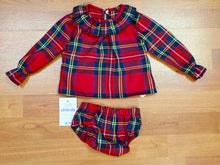 Cargar imagen en el visor de la galería, Jesusito &quot;escoces&quot; rojo 3 a 36 meses