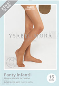 Panty Infantil transparente de 15 deniers | Ysabel Mora