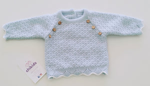 Conjunto 3 piezas 1690 celeste 0 a 6 meses