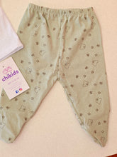 Cargar imagen en el visor de la galería, Conjunto 2 piezas "Osito" 0 a 6 mes verde | Primavera Verano