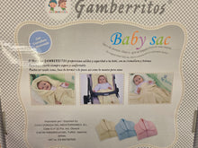 Cargar imagen en el visor de la galería, Manta saco &quot;baby sac&quot; varios colores | Gamberritos