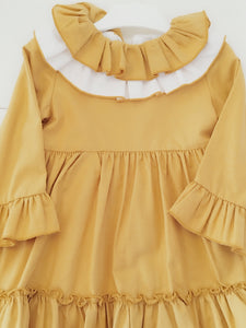 Vestido mostaza último 2 años