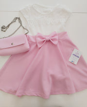 Cargar imagen en el visor de la galería, Vestido+bolso &quot;Zahora&quot; rosa empolvado 4/14 años