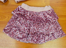 Cargar imagen en el visor de la galería, Conjunto Falda &quot;Estrella&quot; rosa 4 a 14 años