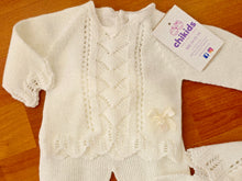 Cargar imagen en el visor de la galería, Conjunto hilo 00 a 3 meses crudo| Primavera Verano