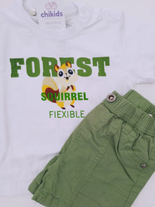 Conjunto "Forest" blanco 12/36 mes