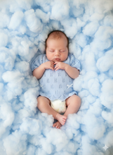 Cargar imagen en el visor de la galería, Conjunto de hilo celeste de 00 a 3 meses ref 640 | Primavera verano