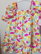 Cargar imagen en el visor de la galería, Vestido &quot;fruit&quot; de 24 mes a 10 años