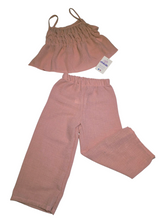 Cargar imagen en el visor de la galería, Conjunto "Ria" 4 a 14 años Rosa empolvado