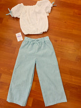 Cargar imagen en el visor de la galería, Conjunto "Ariel" verde 2 a 12 años ref 5092 | Primavera verano