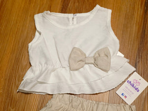 Conjunto "Alis" marfil 2 a 12 años