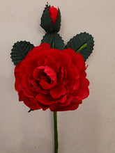 Cargar imagen en el visor de la galería, Flor flamenca infantil roja