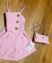 Cargar imagen en el visor de la galería, Mono 2 piezas rosa