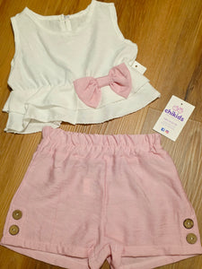 Conjunto "Alis" rosa 2 a 12 años